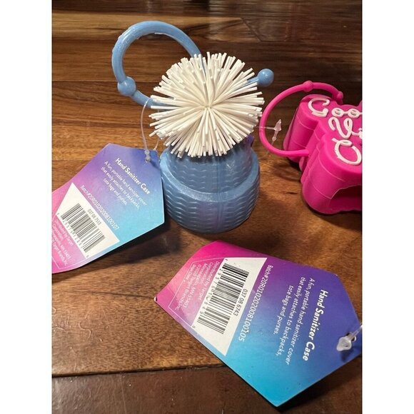 Lot of 6 hand sanitizer cases.  Good vibes only, hat, bag, watermelon - Picture 5 of 5